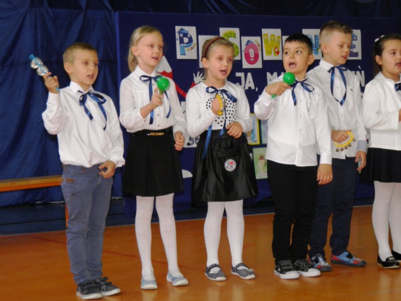 Pasowanie na ucznia klasy I.